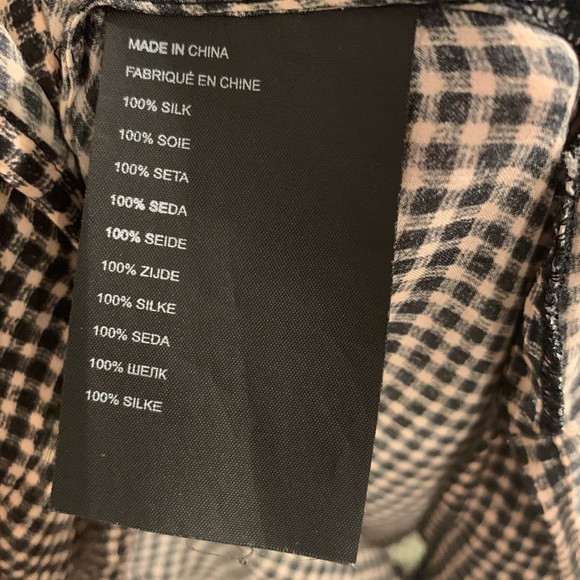 Club Monaco silk shirt - Picture 3 of 4